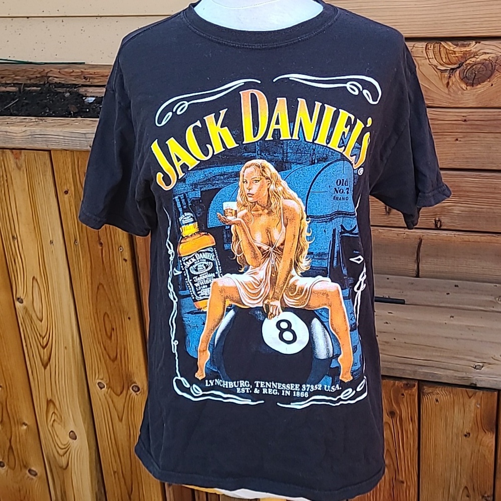 Vintage Jack Daniel's pin up t shirt